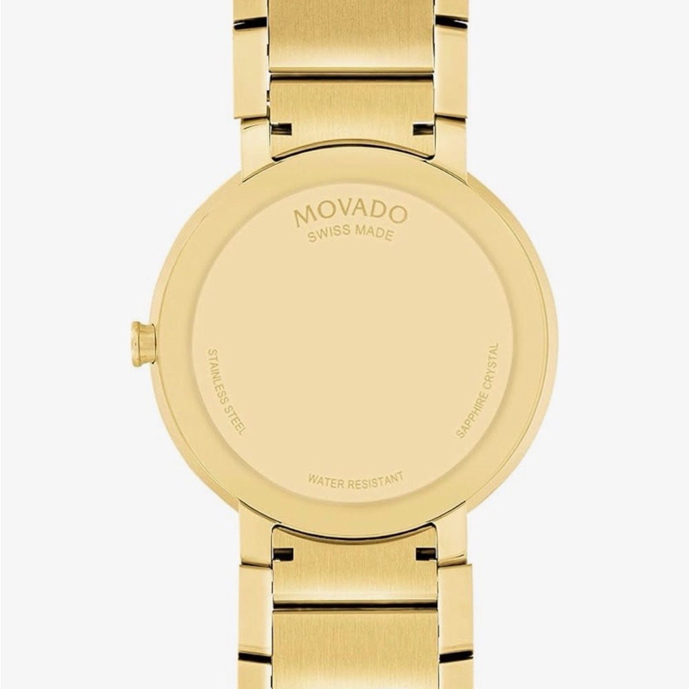 Movado
Men's Swiss Sapphire Gold-Tone PVD Stainless Steel Bracelet Watch 39mm - Picture 3 of 16